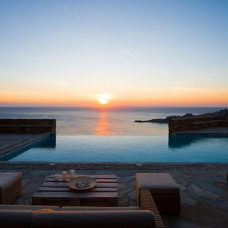 Luxury Cycladic Villa-Enjoy Infinity Pool Sunsets Koundouros المظهر الخارجي الصورة
