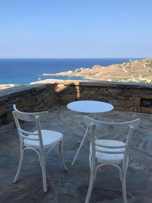 Luxury Cycladic Villa-Enjoy Infinity Pool Sunsets Koundouros المظهر الخارجي الصورة